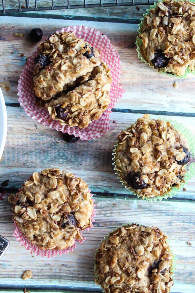 Whole Wheat Blueberry Lemon Greek Yogurt Muffins Dishing Out Health