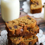 Chickpea Flour Banana Bread with Dark Chocolate and Walnuts (Gluten-Free)