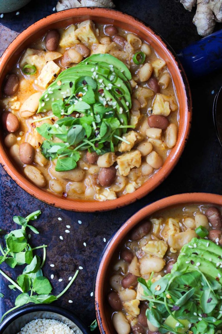 Miso Tempeh Chili (Vegan) Dishing Out Health