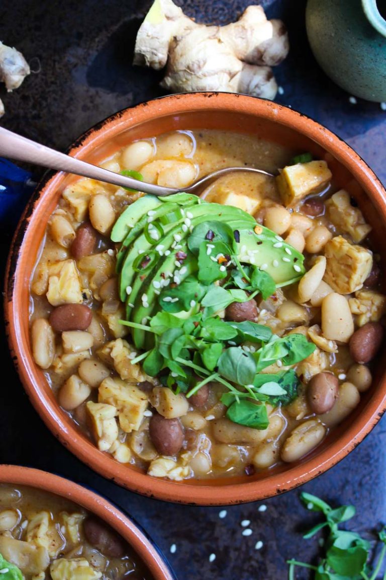 Miso Tempeh Chili (Vegan) Dishing Out Health