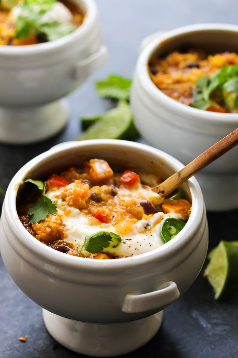 30 Minute Tempeh Enchilada Quinoa Soup Dishing Out Health