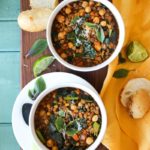 Smoky Chickpea Lentil Soup (vegan, gluten free) | dishingouthealth.com