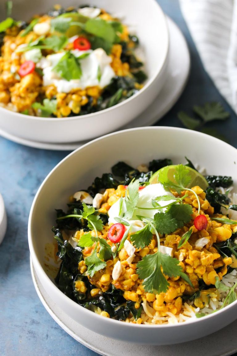 TurmericTempeh Coconut Curry Dishing Out Health
