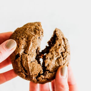 Flourless Double Chocolate Almond Butter Cookies
