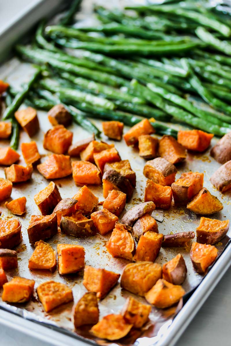 Sweet Potato Grain Bowls with Turmeric Honey Mustard Dishing Out Health