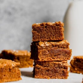 Brown Butter Pumpkin Tahini Bars