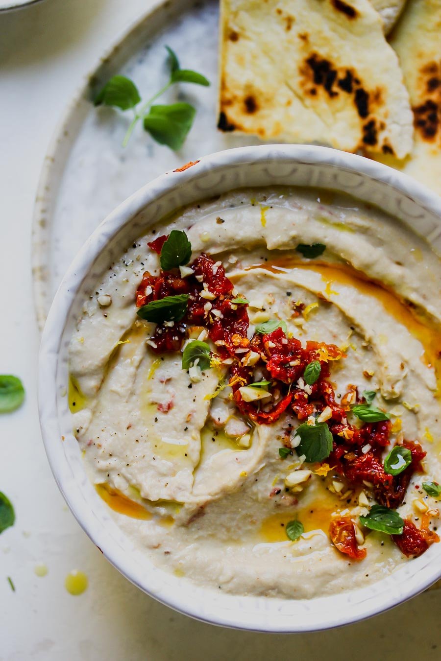 5 Ingredient Artichoke and Sun-Dried Tomato Dip