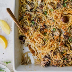 Mushroom and Leek Tetrazzini