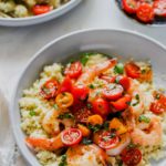 20 Minute Shrimp and Tomato-Fennel Couscous
