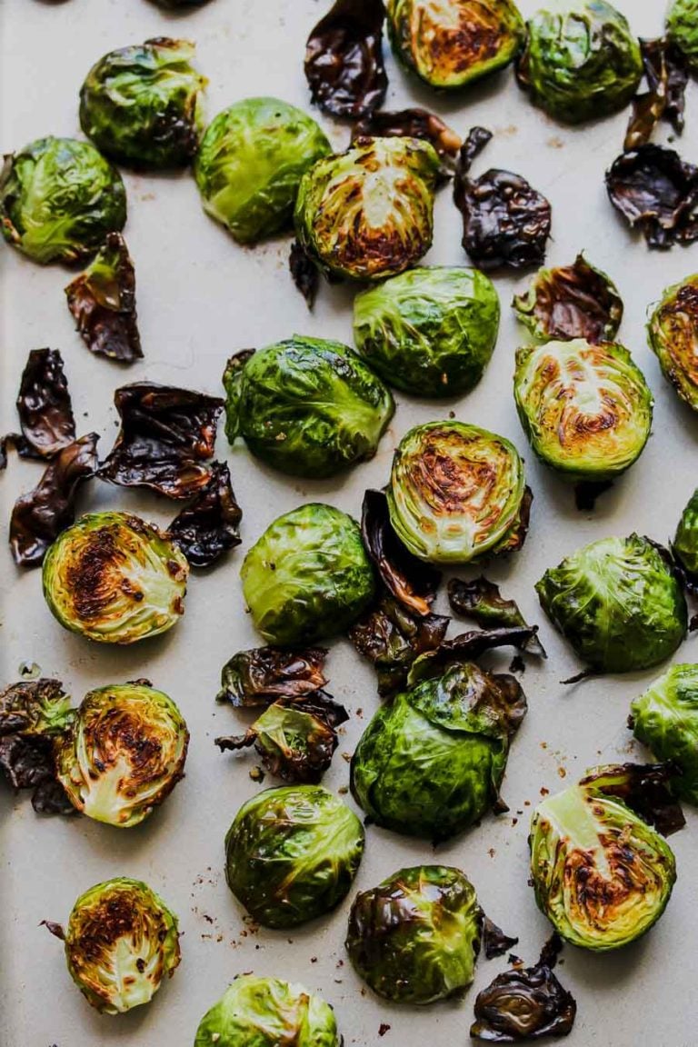 Sprouts Rice Bowl Curried Brown Butter Rice Bowls with Crispy Sprouts - Dishing Out Health