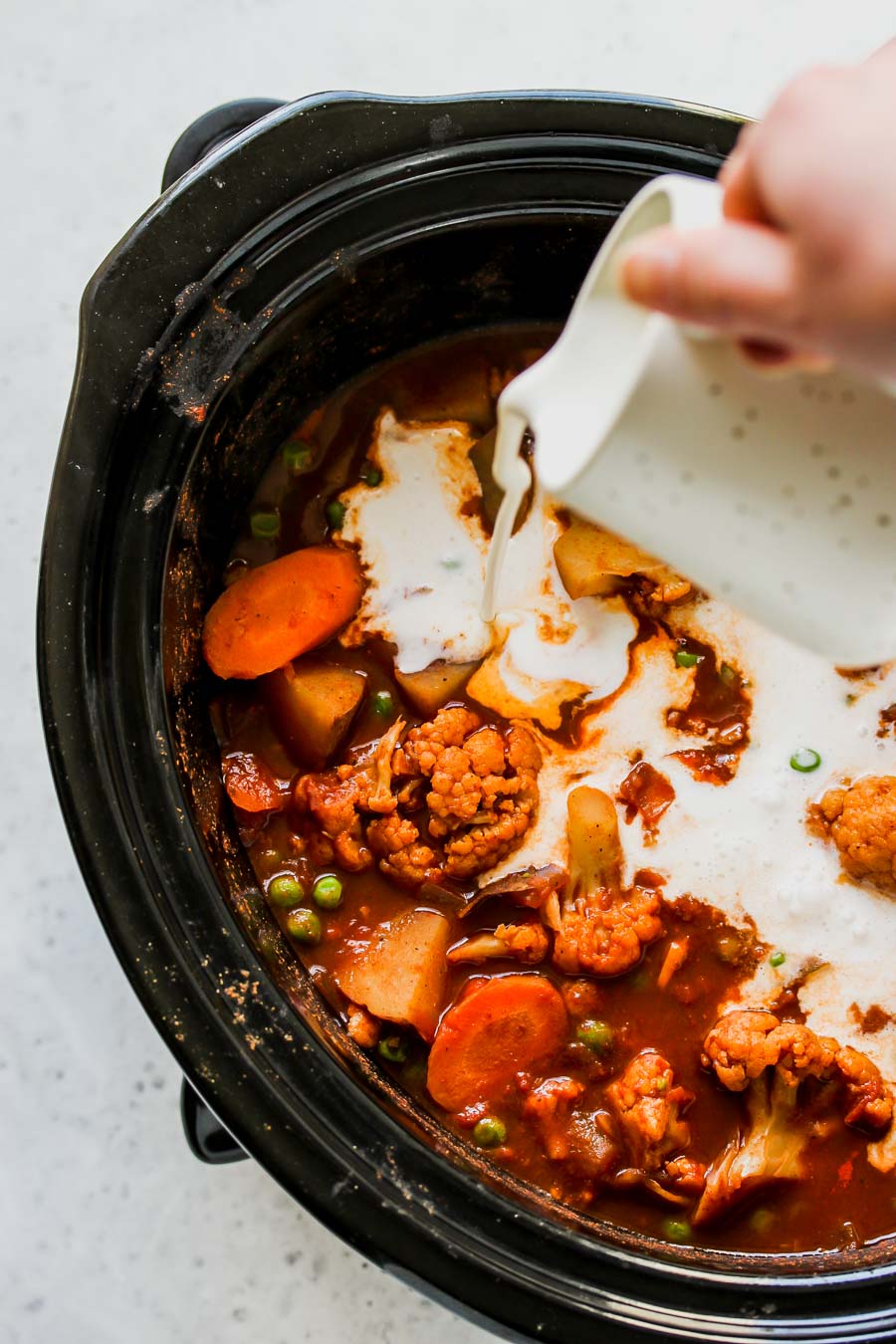 Slow Cooker Vegetarian Tikka Masala