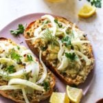 Tuna Melts with Quick-Pickled Fennel