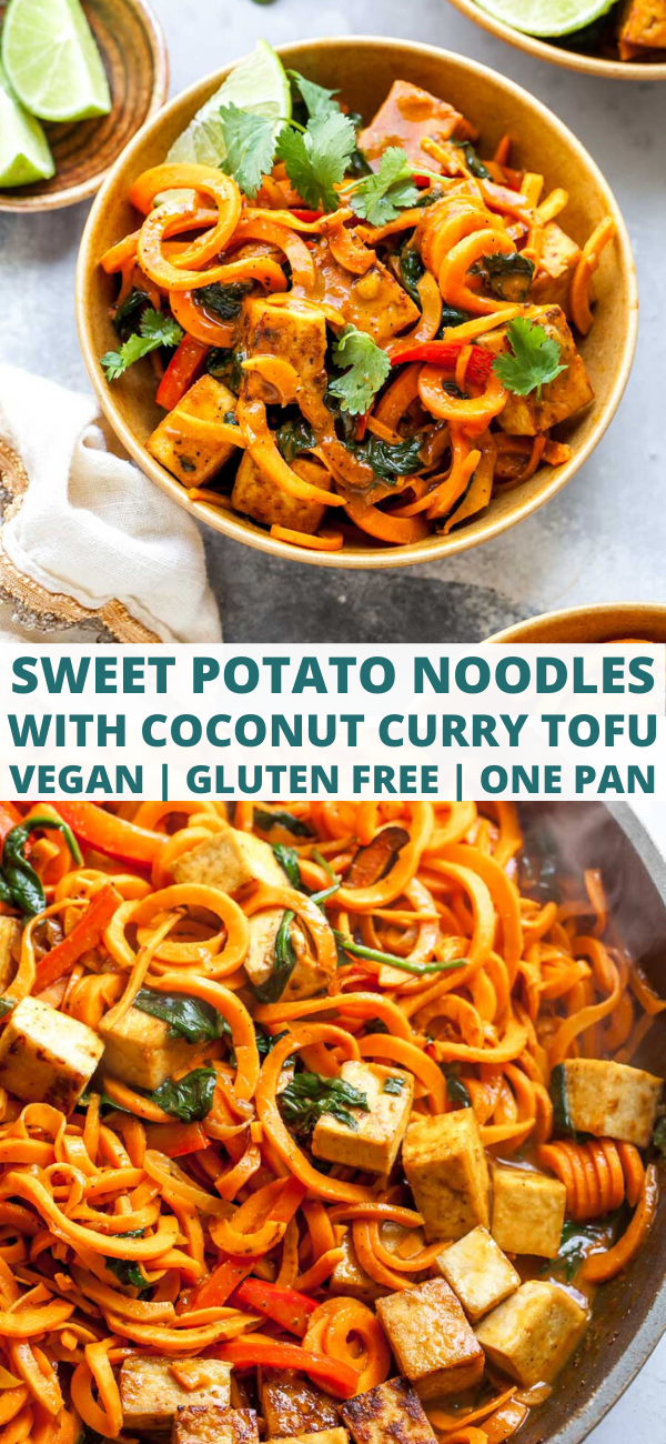 sweet potato spiral noodles