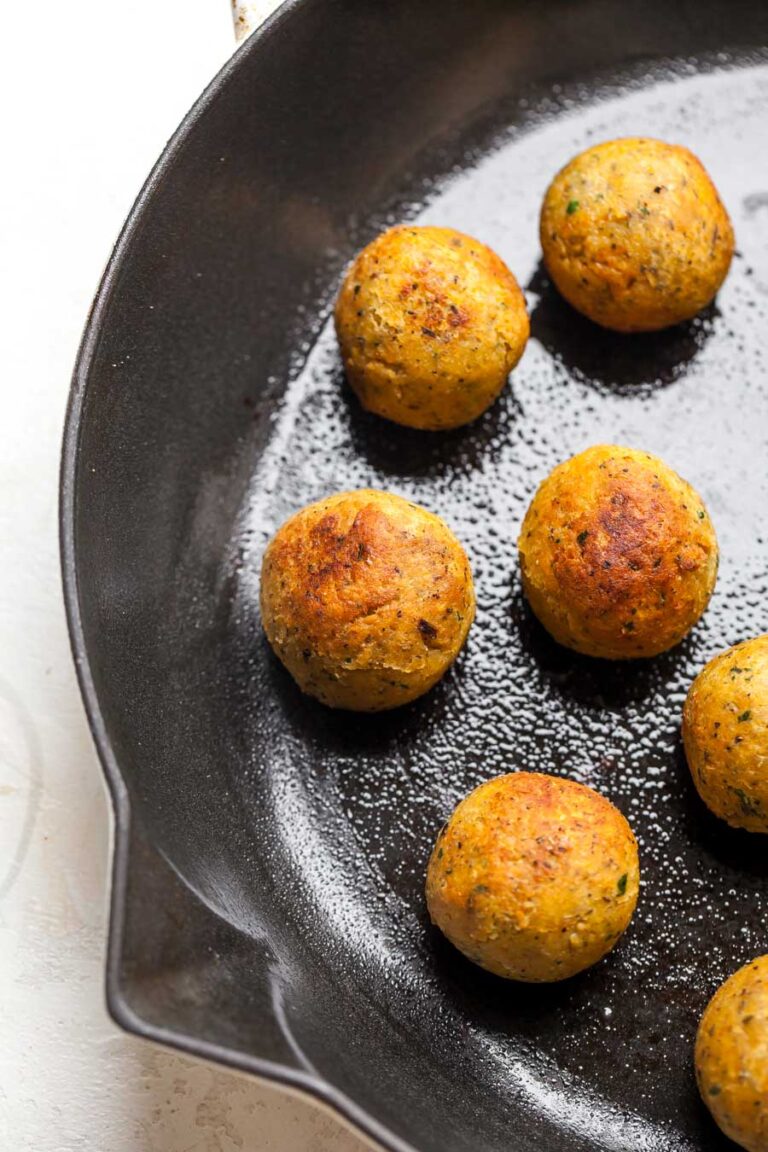 Chickpea Meatballs Dishing Out Health