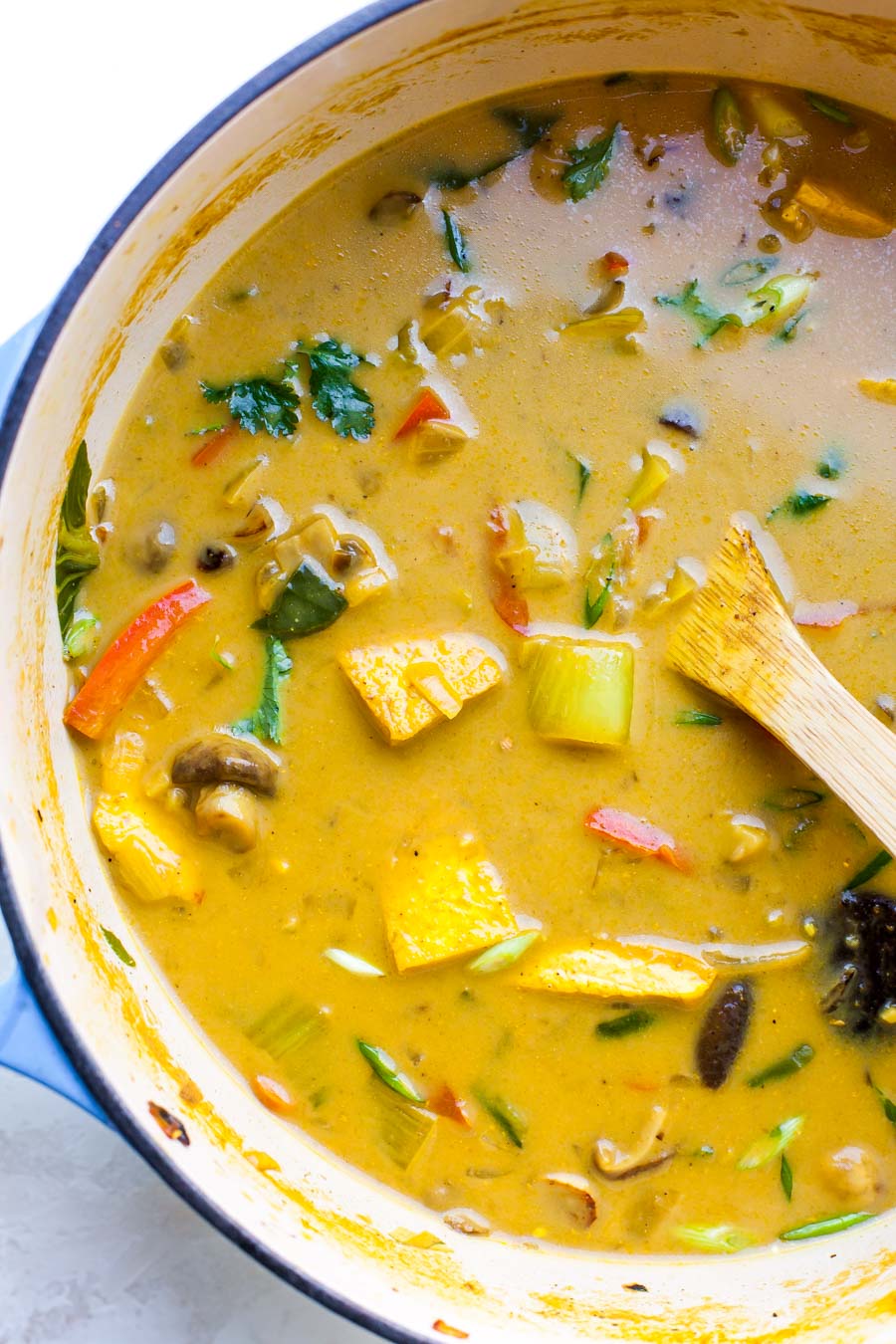 Thai Vegetable Soup - Dishing Out Health