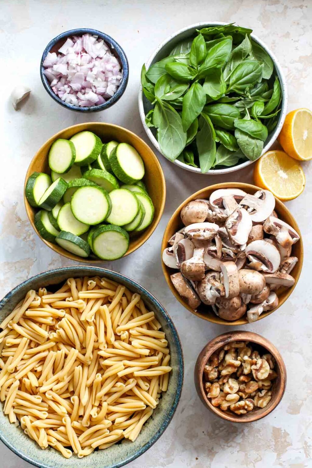 30 Minute Zucchini Pesto Pasta Dishing Out Health