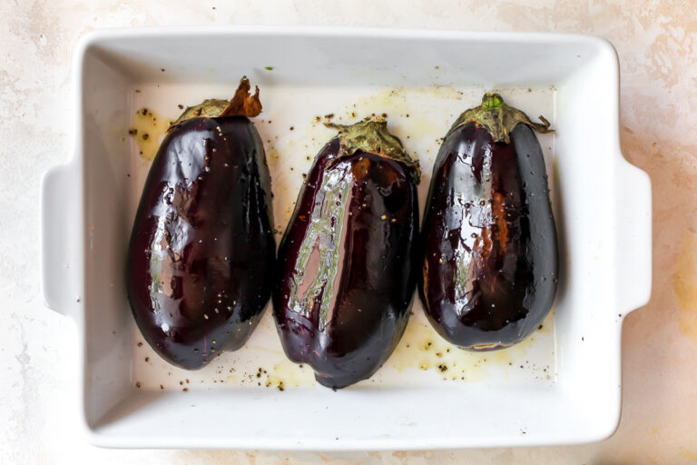 Eggplant Lasagna Boats (Vegetarian, Low Carb) Dishing Out Health