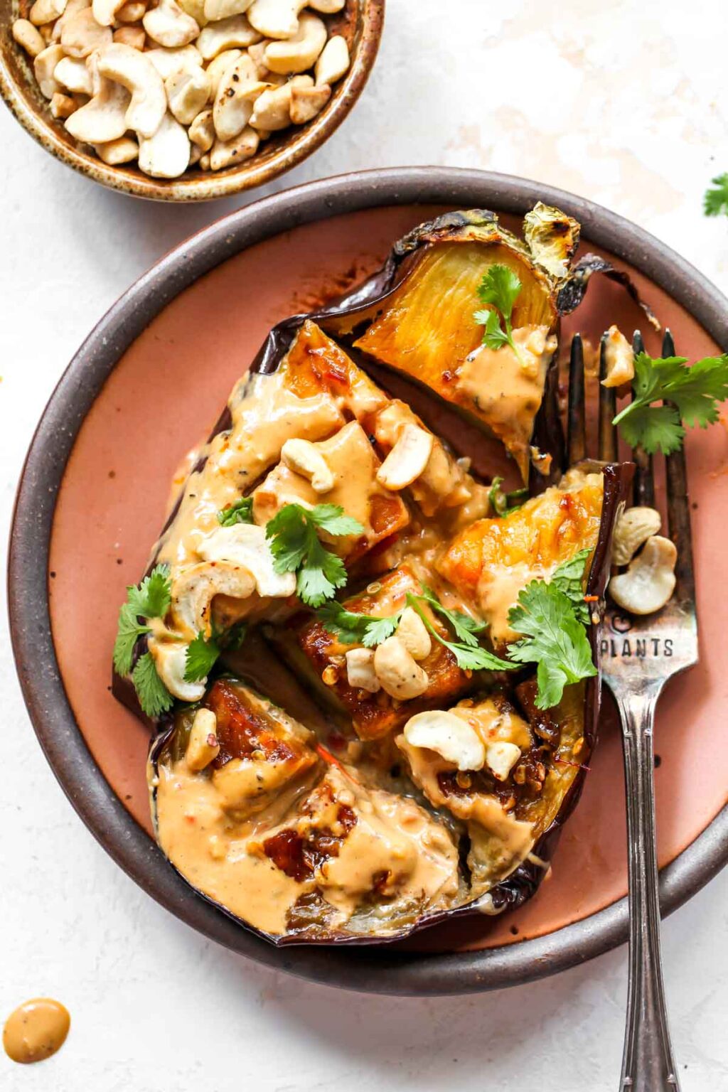 Grilled Eggplant with Harissa Tahini Sauce Dishing Out Health
