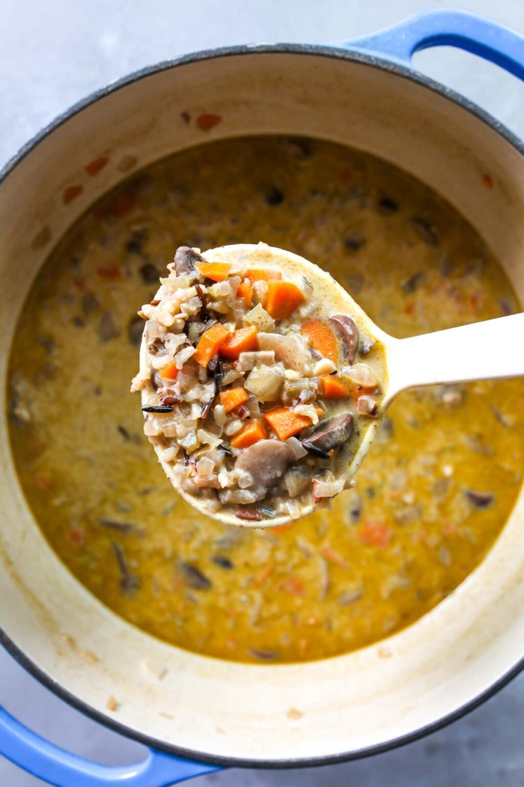 Wild Rice and Mushroom Soup Dishing Out Health