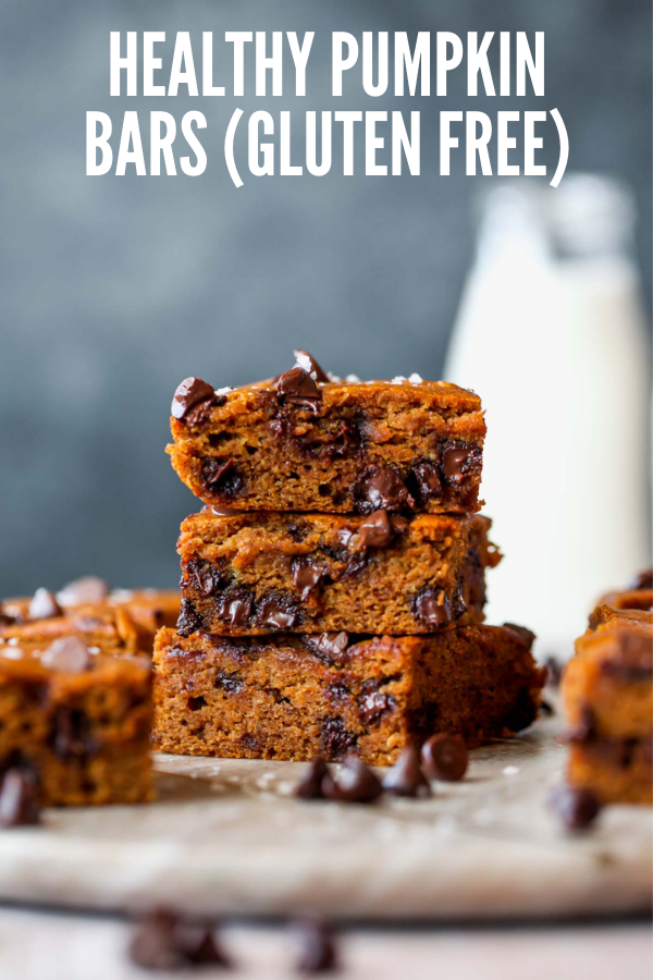 Healthy Pumpkin Bars Dishing Out Health
