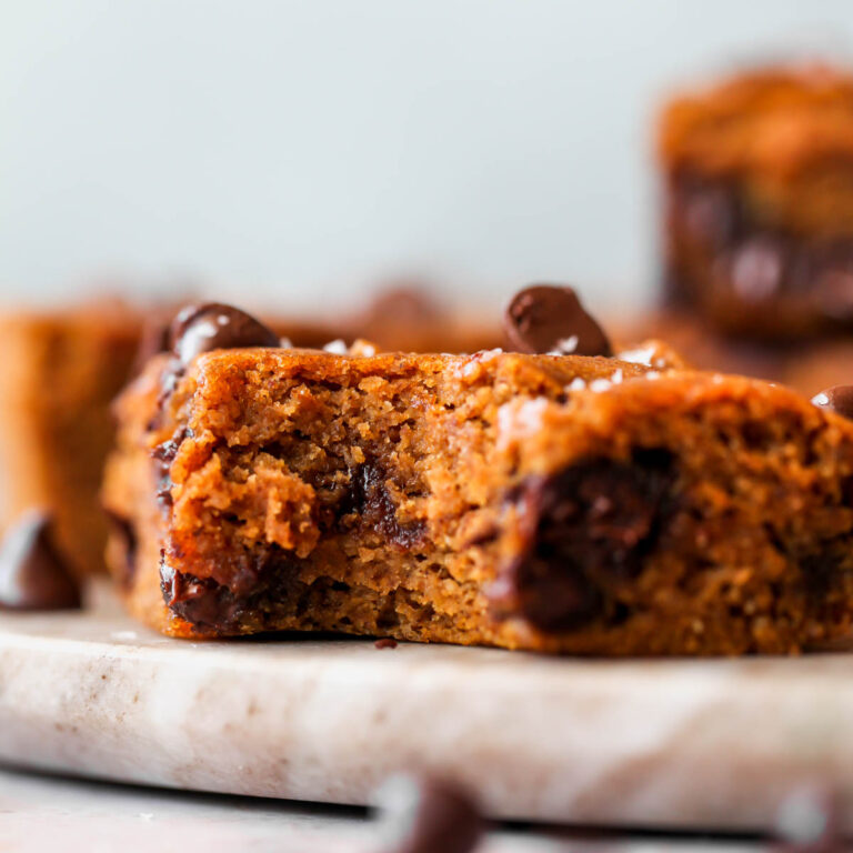 Healthy Pumpkin Bars Dishing Out Health