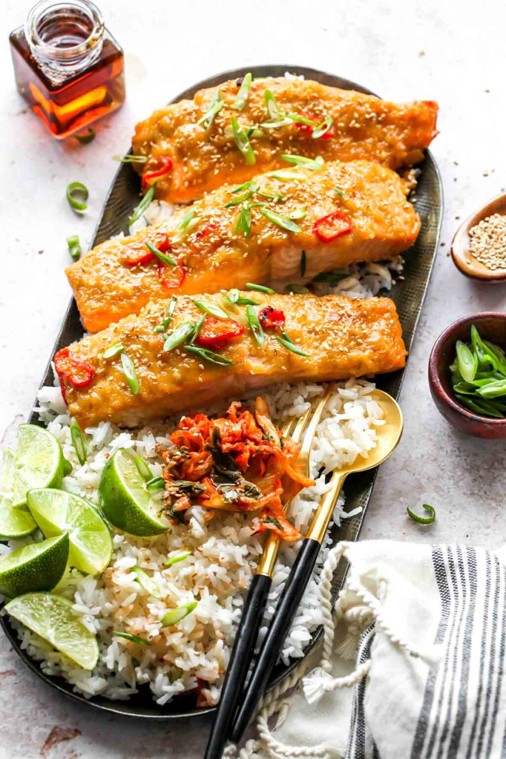 MisoMaple Salmon Dishing Out Health