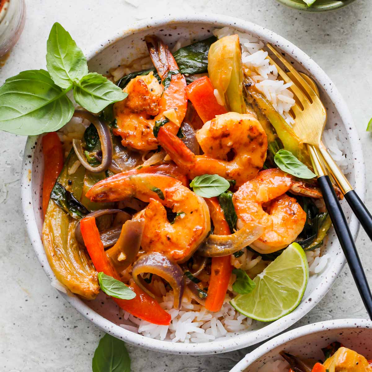 Easy Coconut Curry Shrimp Dishing Out Health