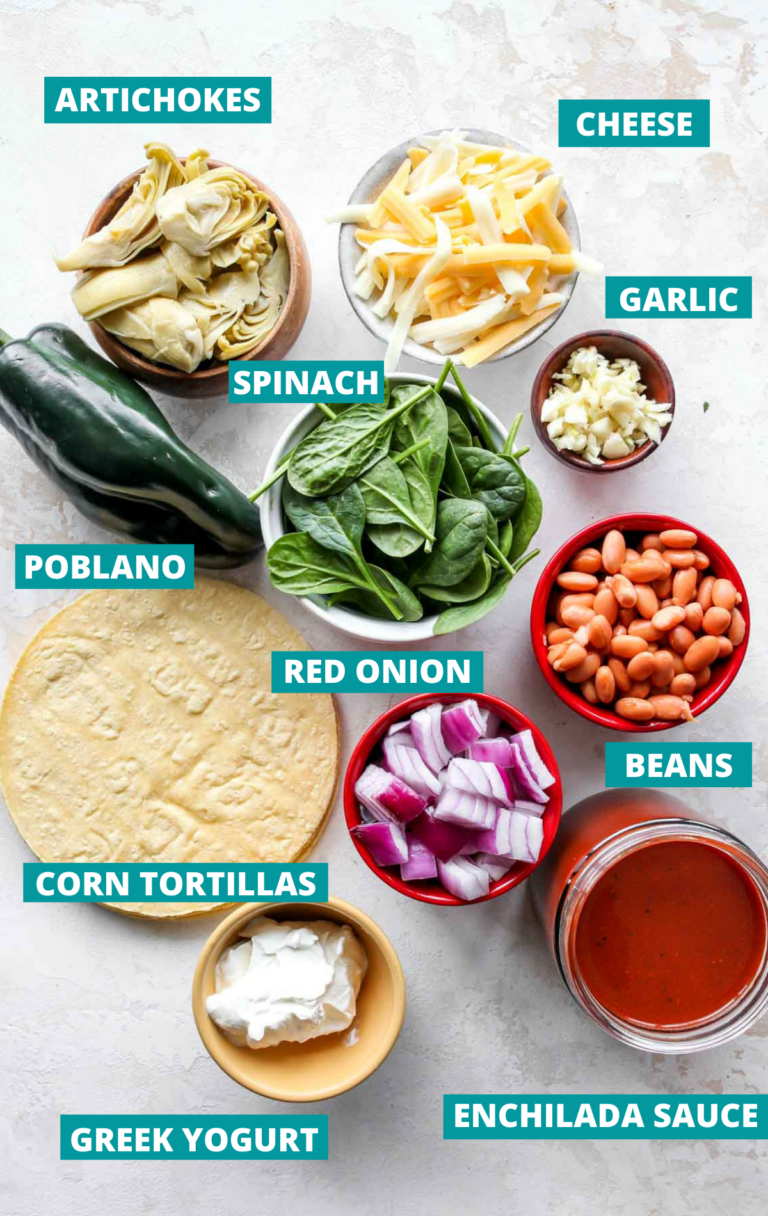 Spinach Artichoke Skillet Enchiladas Dishing Out Health