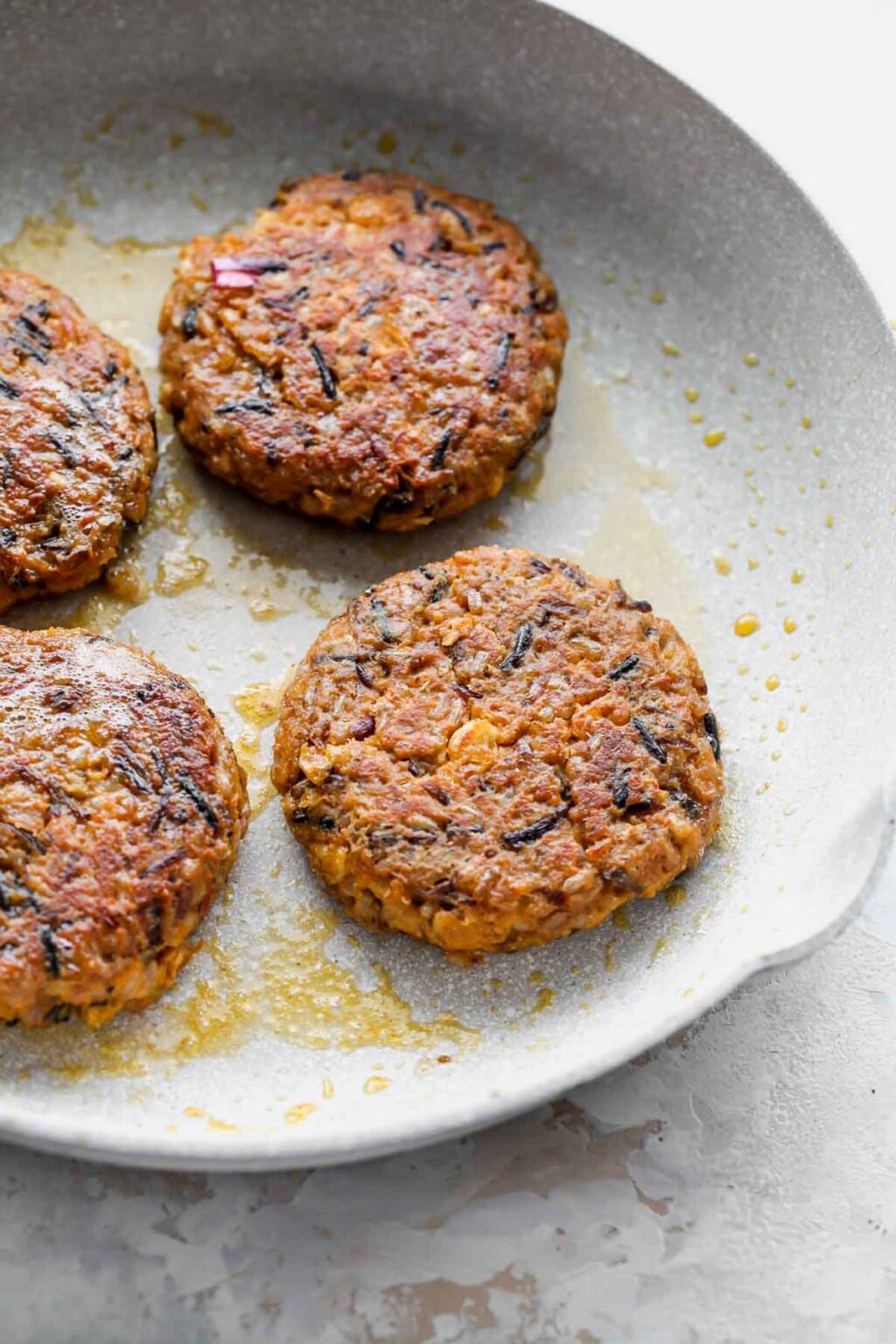 Wild Rice Burgers with Tahini Special Sauce Dishing Out Health