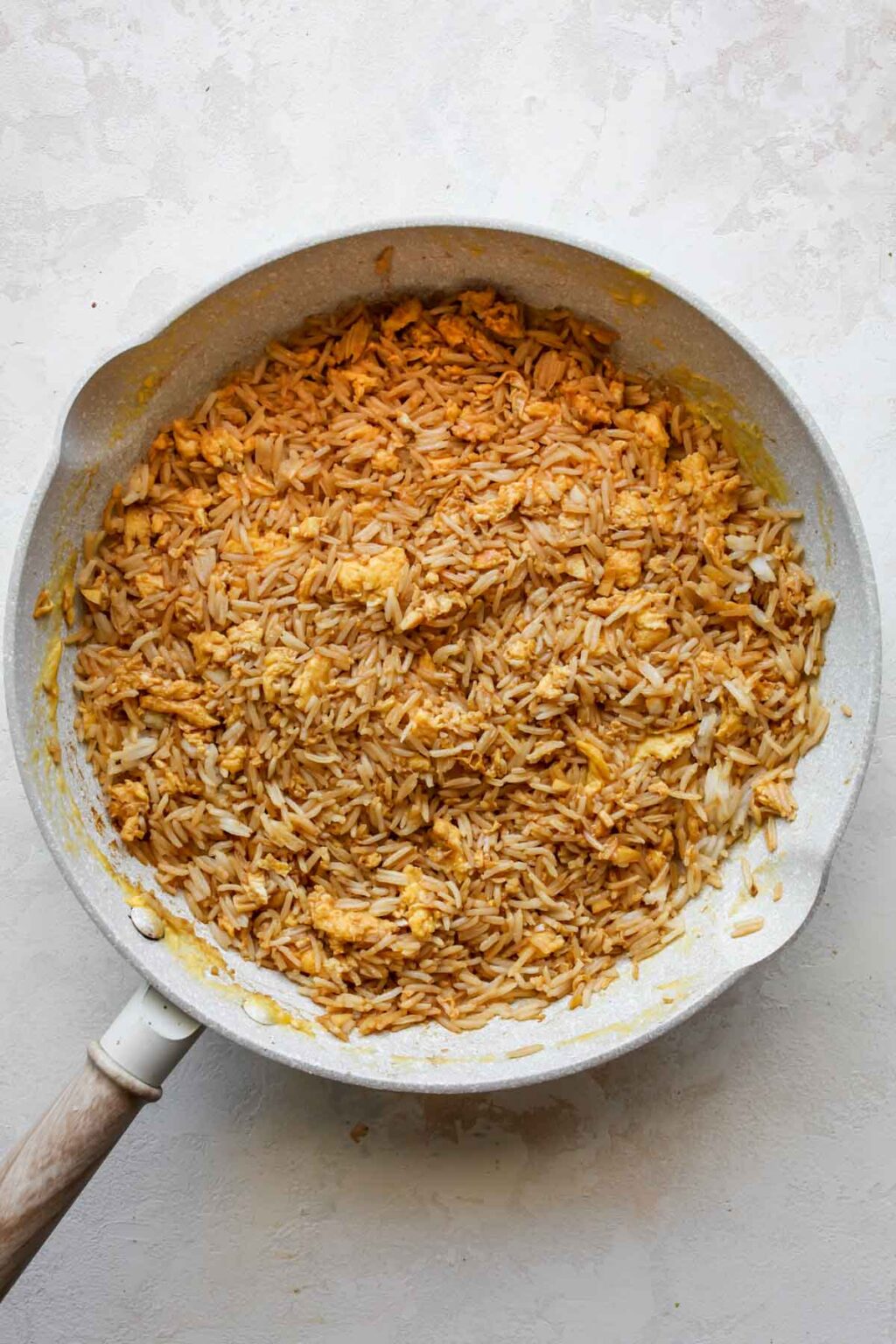 30 Minute Broccoli Fried Rice with TurmericTahini Sauce Dishing Out