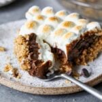 No Bake Healthier S'mores Pie