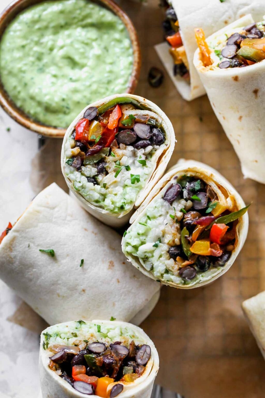 The Ultimate Vegetarian Burrito Dishing Out Health