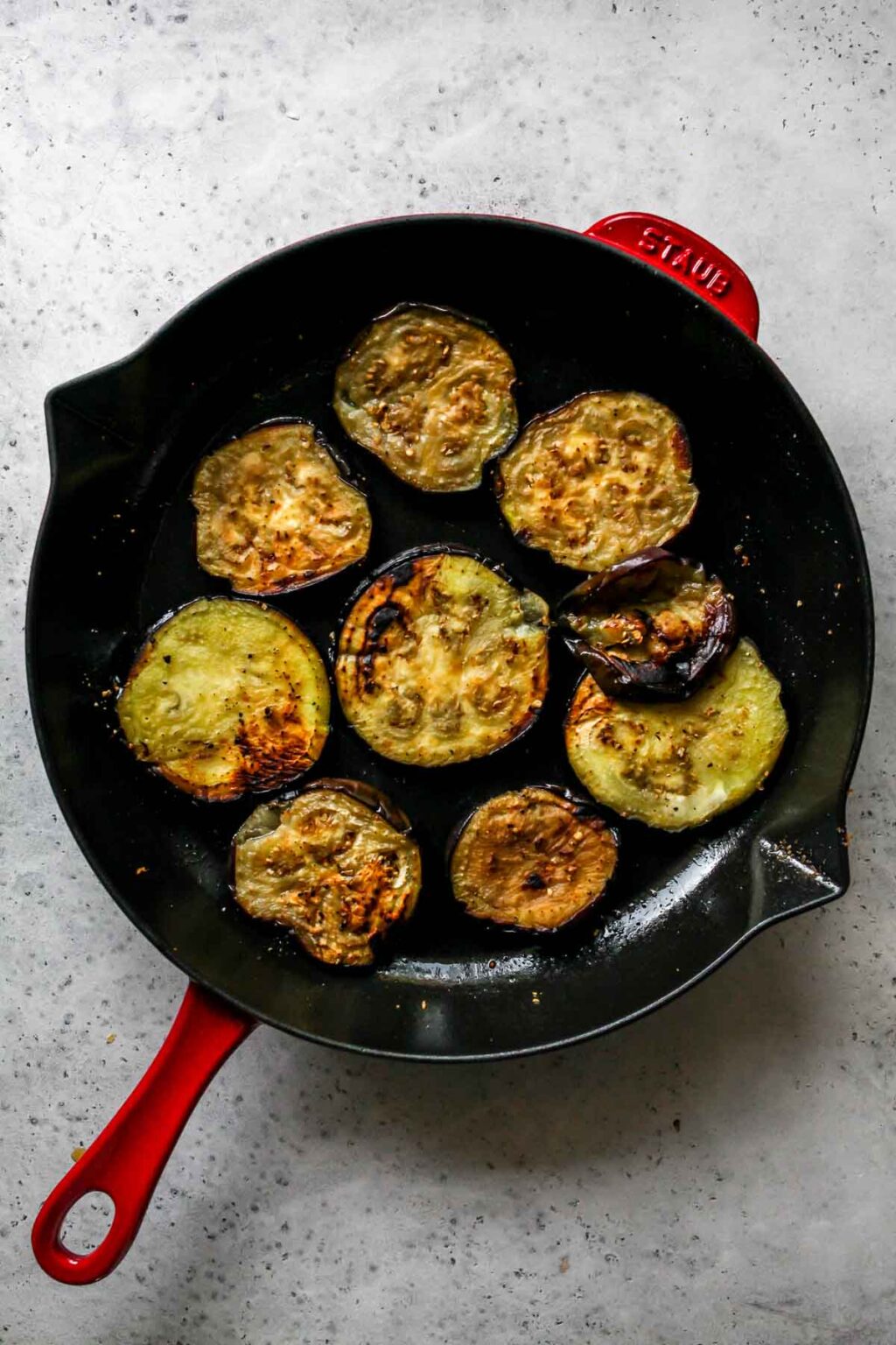 Skillet Eggplant Parmesan Dishing Out Health
