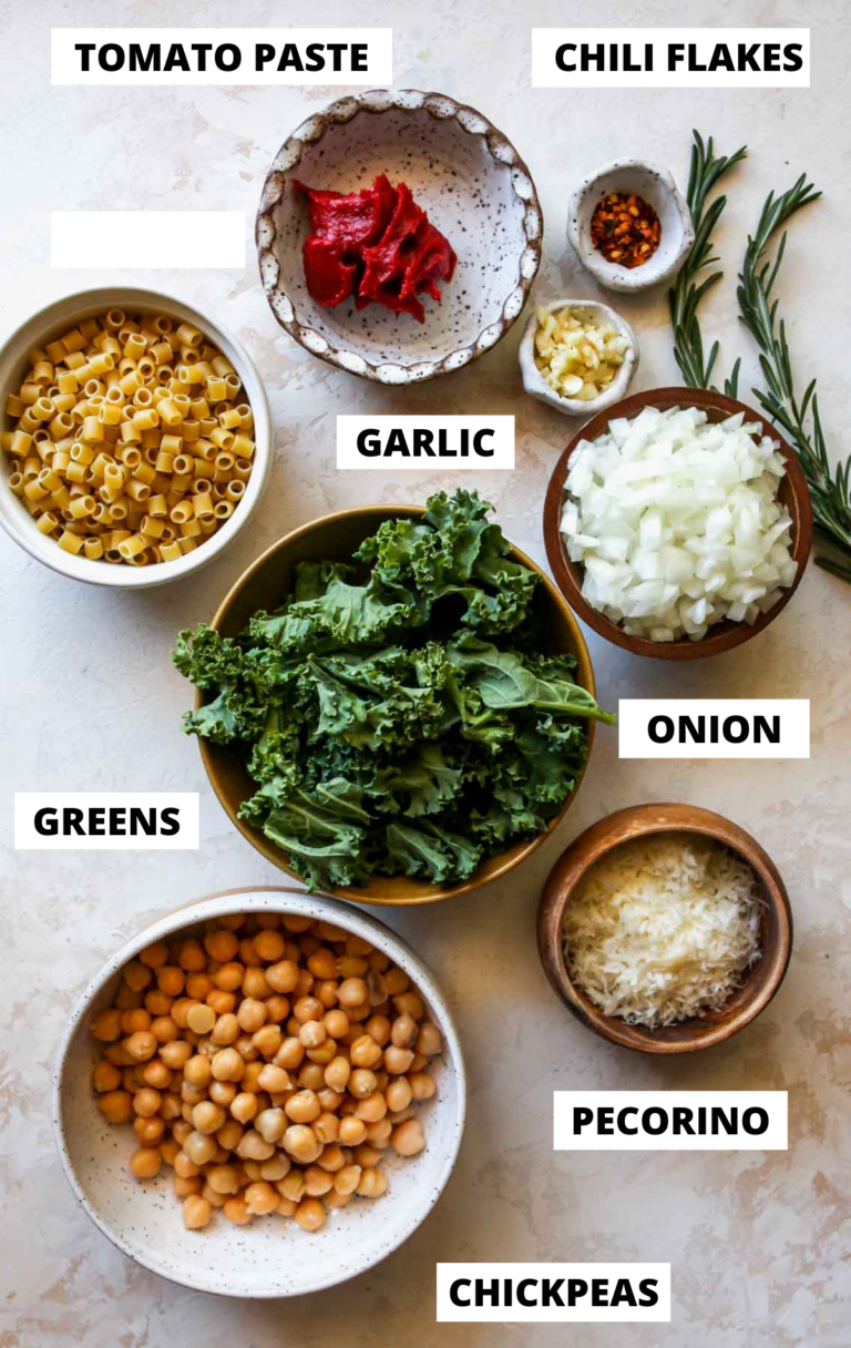 Pasta e Ceci (Italian Pasta and Chickpea Stew) Dishing Out Health