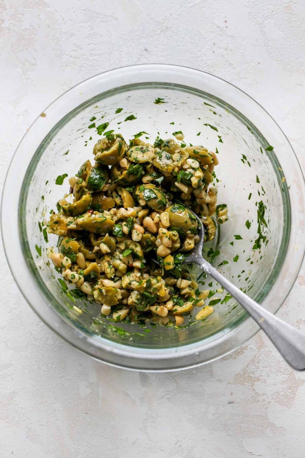 Baked Feta and Artichoke Dip with Olive Gremolata Dishing Out Health