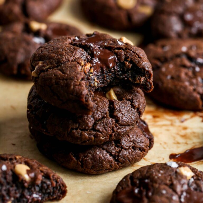 Healthy Chocolate Peanut Butter Cookies Dishing Out Health