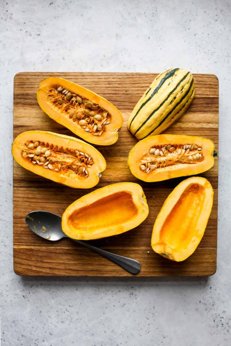 Autumn Delicata Squash Salad Dishing Out Health