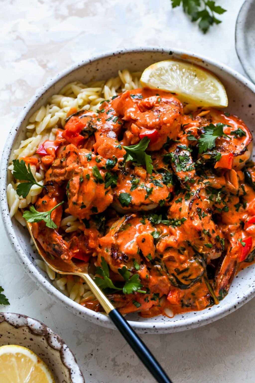 Creamy GarlicPaprika Shrimp Skillet Dishing Out Health