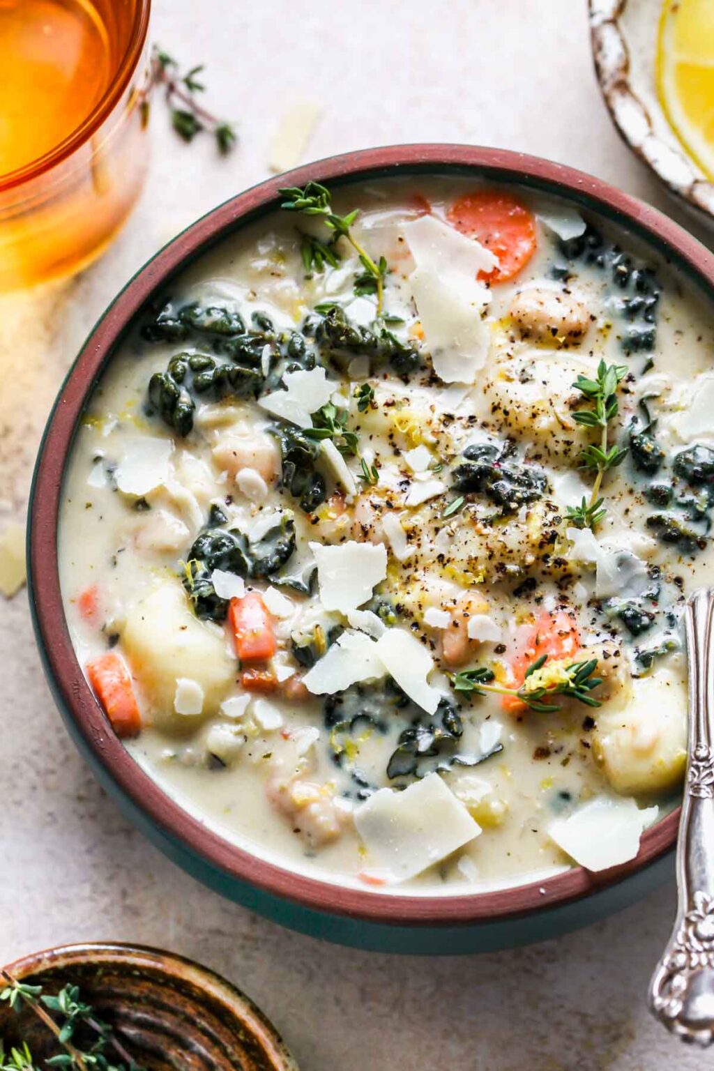Tuscan Creamy Gnocchi Soup Dishing Out Health