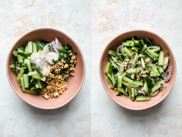 Korean Eggplant and Mushroom Tacos with Kimchi Cream Dishing Out Health