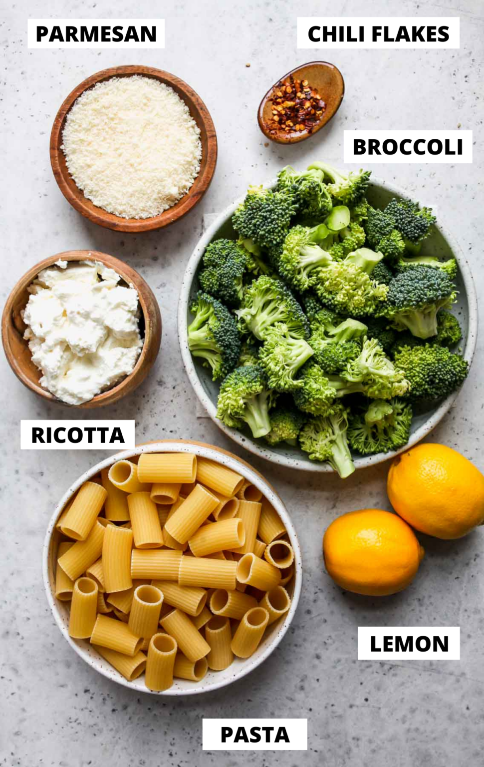 20 Minute Lemon Ricotta Pasta with Broccoli Dishing Out Health