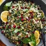 Brown Butter Quinoa Tabbouleh Salad