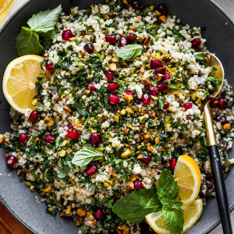 BroccoliCheddar Quinoa Salad Dishing Out Health