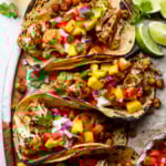 Chili-Roasted Cauliflower and Chickpea Tacos