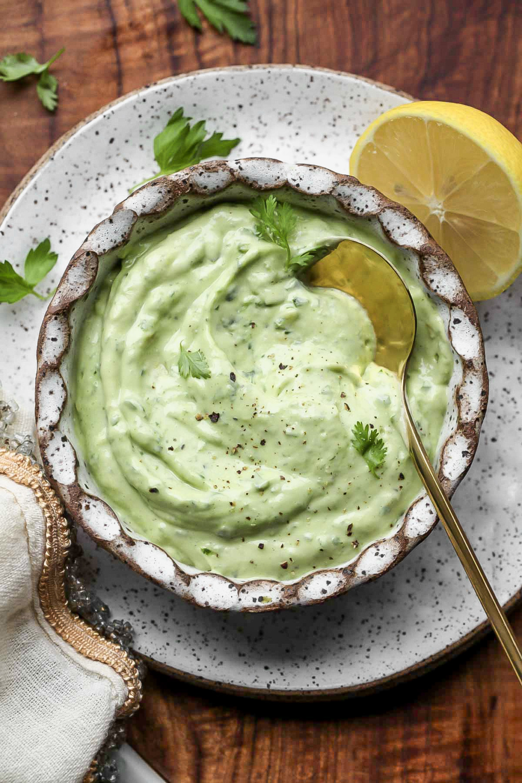 Avocado Sauce Dishing Out Health