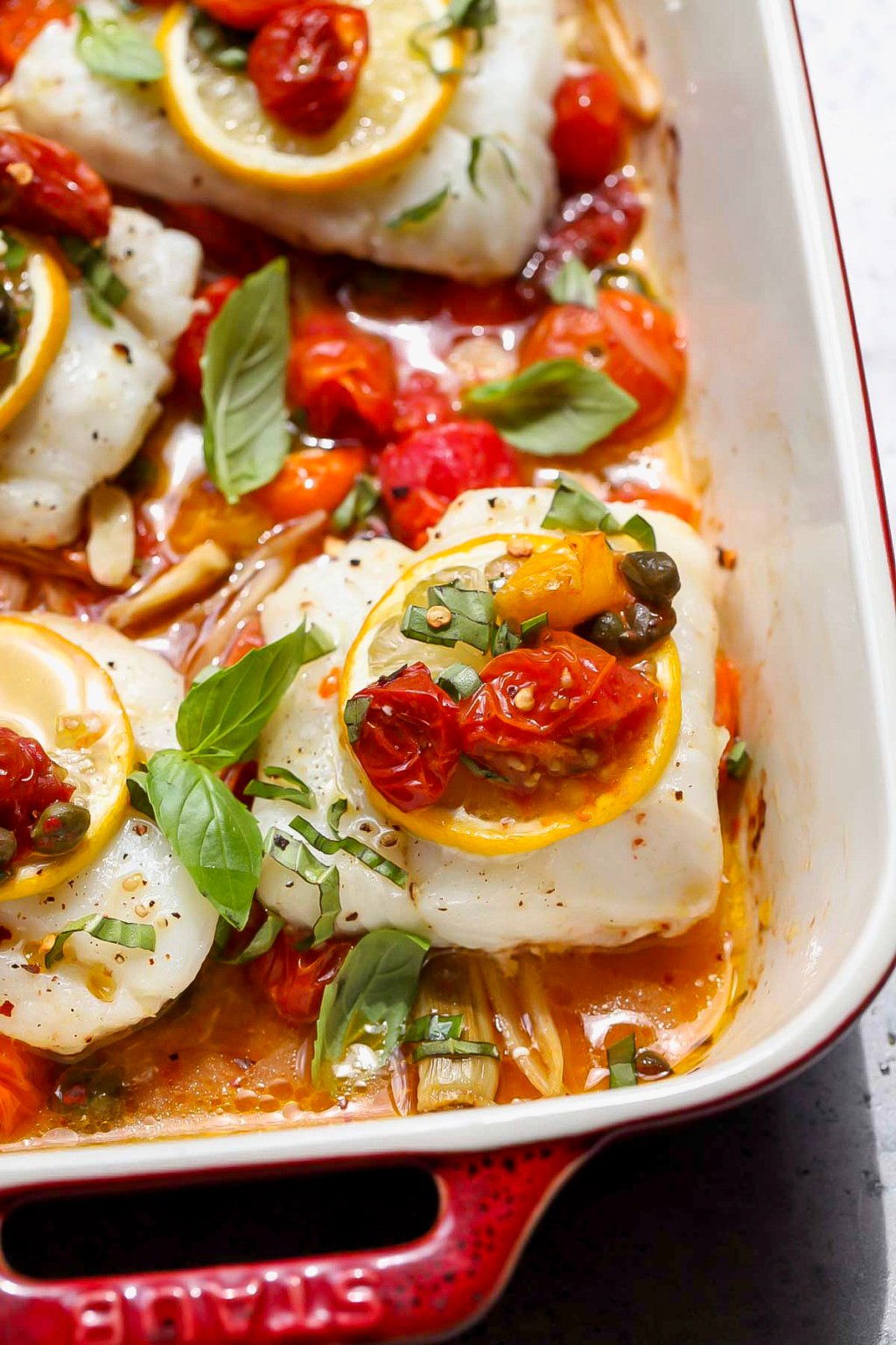 Microwave Mediterranean Cod