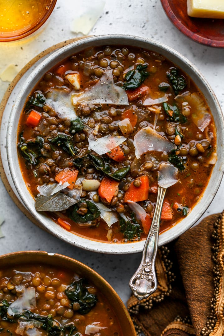 The Best Lentil Soup Recipe - Dishing Out Health