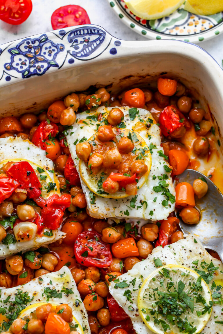 Bikad Fish Spicy Moroccan Baked Fish - Dishing Out Health