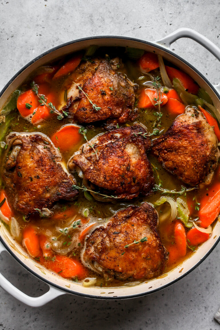 One Pan Herby Chicken and Wild Rice - Dishing Out Health