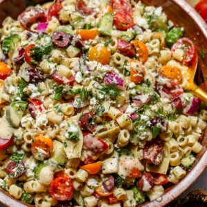 Chopped Greek Pasta Salad